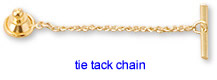 tie tack chain